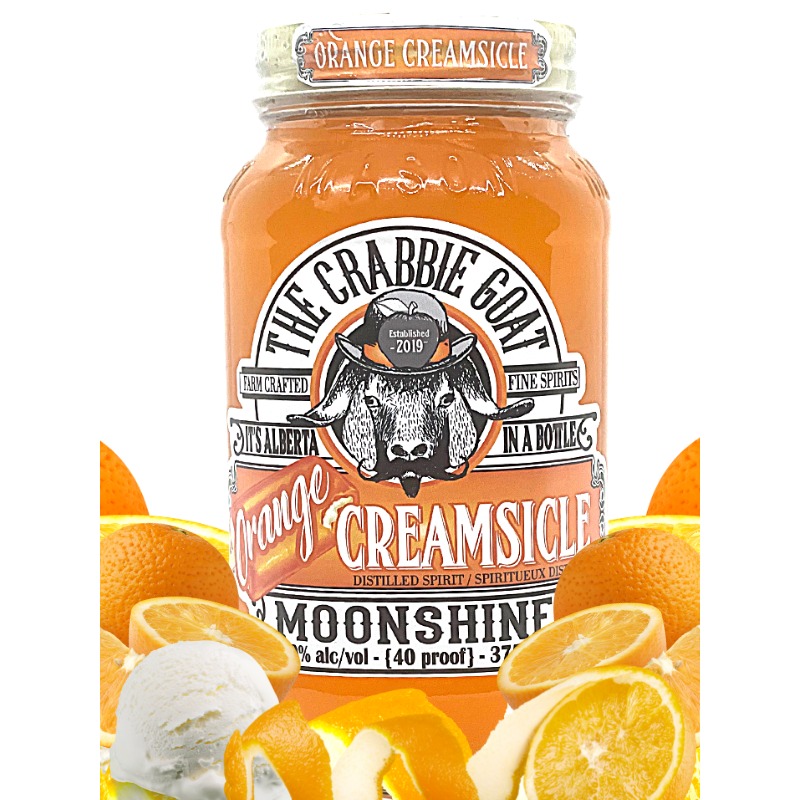 Crabbie Goat Orange Creamsicle Moonshine